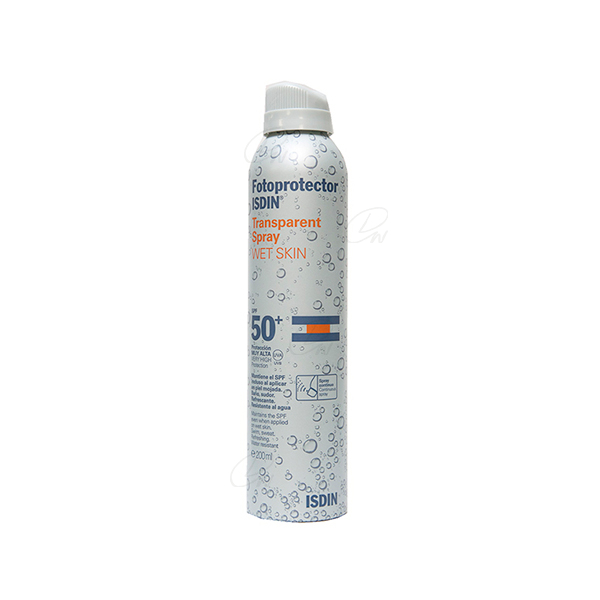 FOTOPROTECTOR ISDIN SPF-50+ SPRAY TRANSPARENTE W