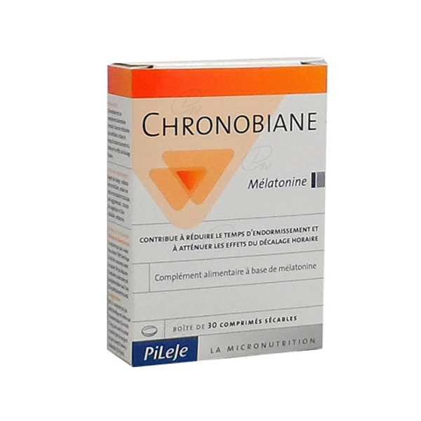 PILEJE CHRONOBIANE MELATONINA 30 COMP