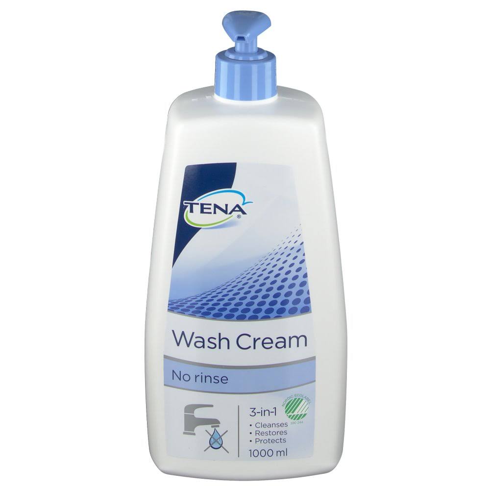 tena wash cream 1000 ml