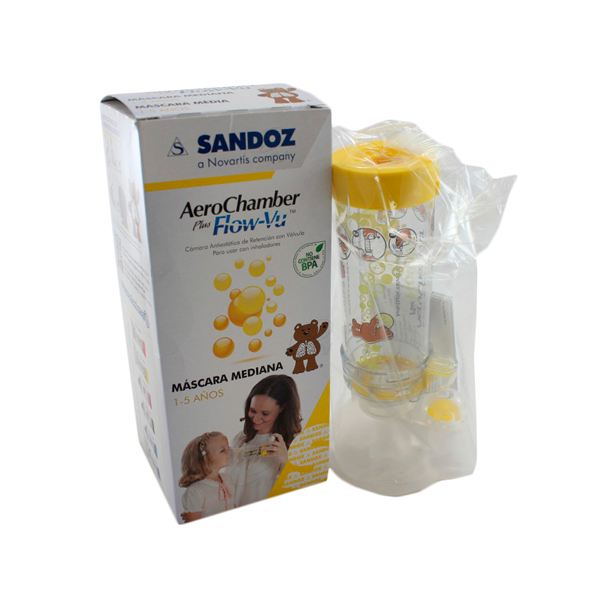 AEROCHAMBER PLUS FLOW PED AMAR