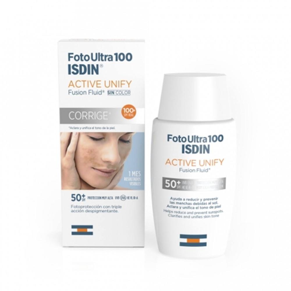 isdin fotoultra 100 active unify fusion fluid 50 ml