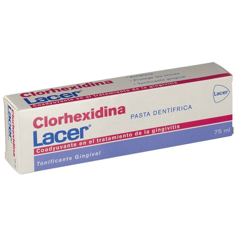 lacer pasta clorhexidina 75 ml