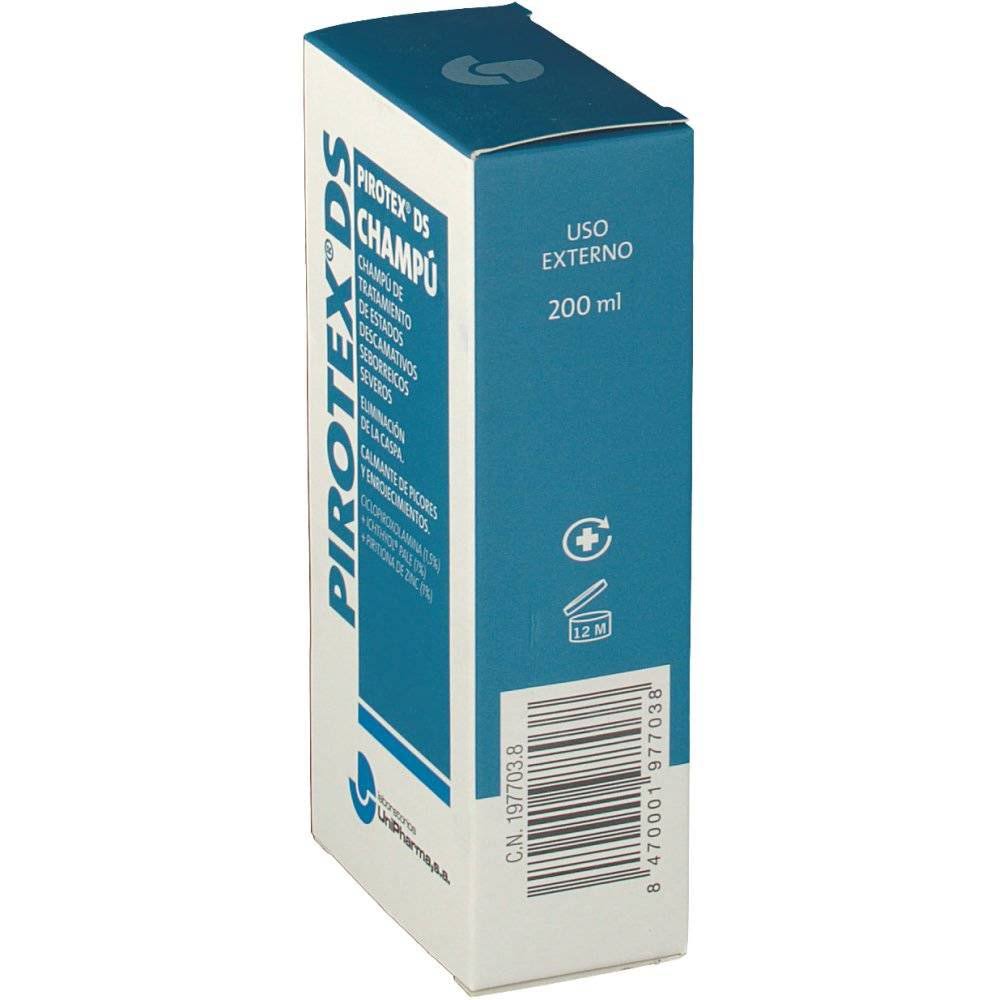 pirotex ds champu 200 ml