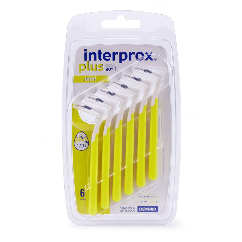 interprox cepillo dental plus mini 6 u