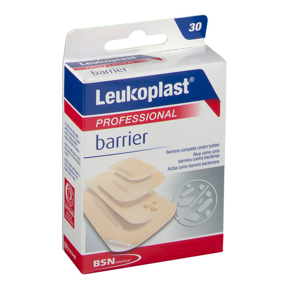 leukoplast barrier tiritas surtidas 30 uds