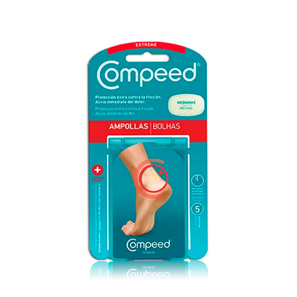 COMPEED AMPOLLAS HIDROCOLOIDE T- MED 5 U