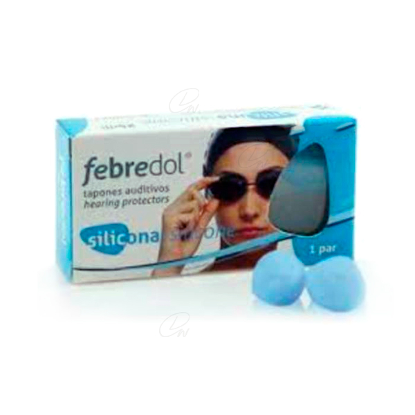 TAPONES OIDOS SILICONA FEBREDOL MOLDEABLES 2 U