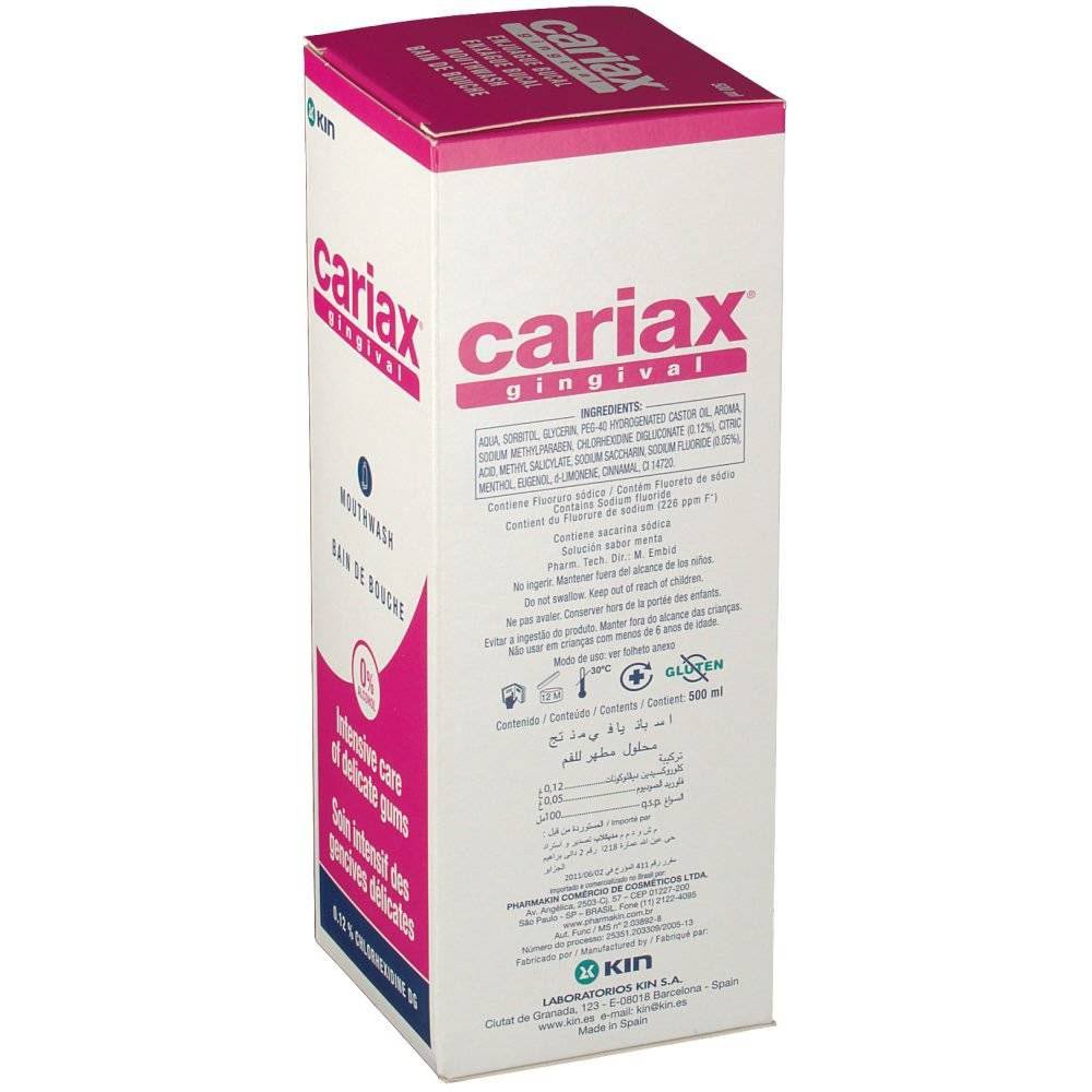 cariax gingival enjuague bucal 500 ml