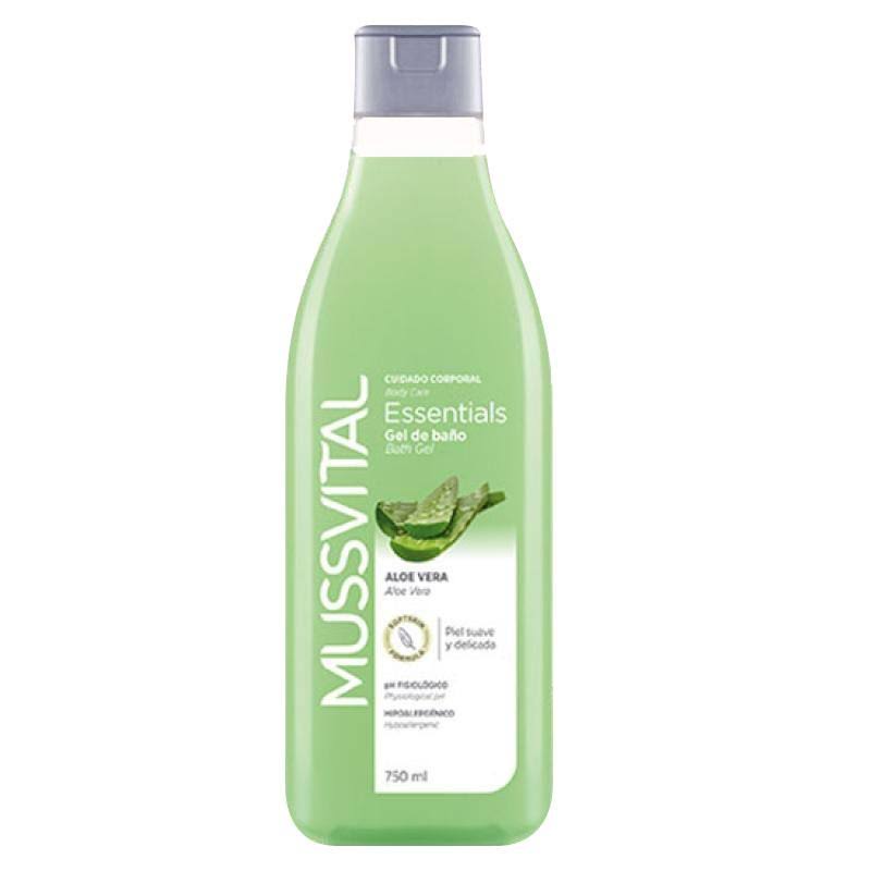 mussvital gel de bano aloe vera 750ml