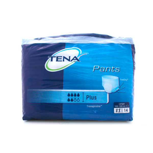 TENA PANTS PLUS T- GDE 14 U