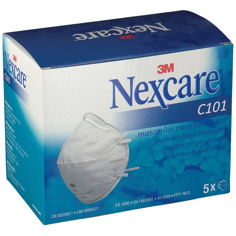 nexcare mascarilla c101