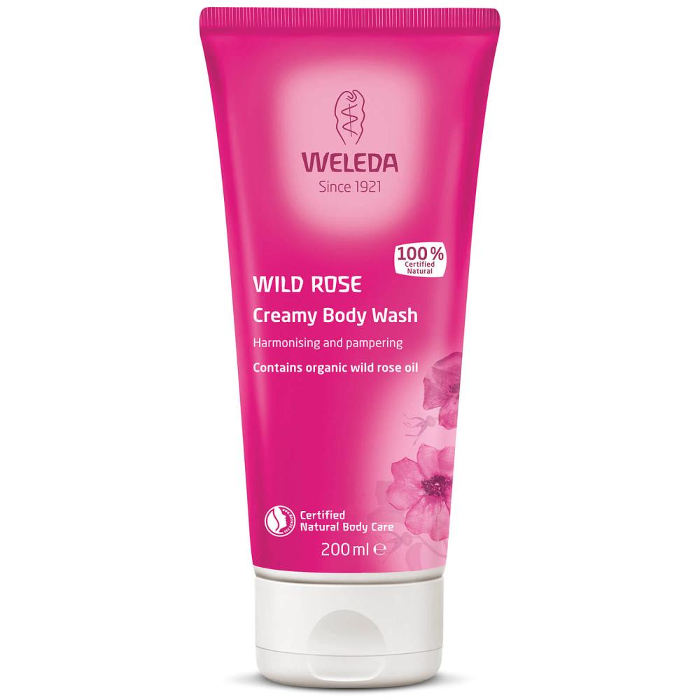 weleda crema de ducha rosa mosqueta 200 ml