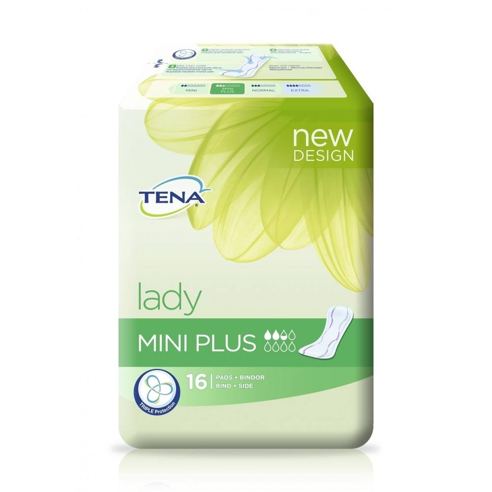 tena lady mini plus 16 compresas