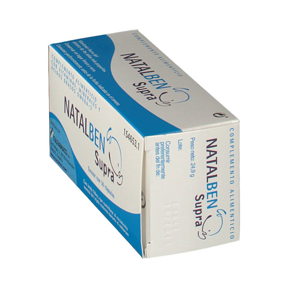 natalben supra 30 capsulas