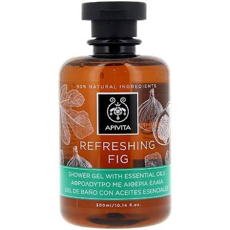 apivita body refresh gel de bano y ducha refrescante higo