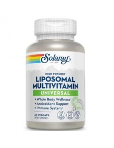 SOLARAY LIPOSOMAL MULTIVITAMIN UNIVERSAL 60 CAPS