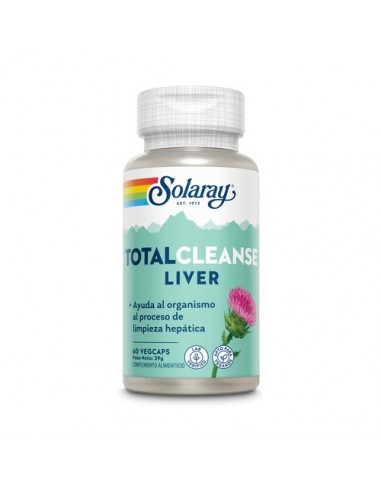 SOLARAY TOTAL CLEANSE LIVER 60 VEGSOLARAY TOTAL