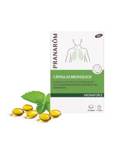 PRANAROM AROMAFORCE CAPSULAS BRONQUIOS EUBIAROM