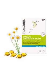 PRANAROM ALLERGOFORCE CONFORT OJOS-NARIZ 30 CAPS