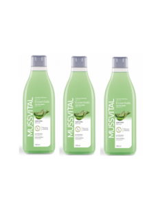 MUSSVITAL PACK  3 GELES ALOE VERA 750 ML