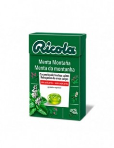 RICOLA CARAMELOS MENTA MONTAÑA S/A 50G