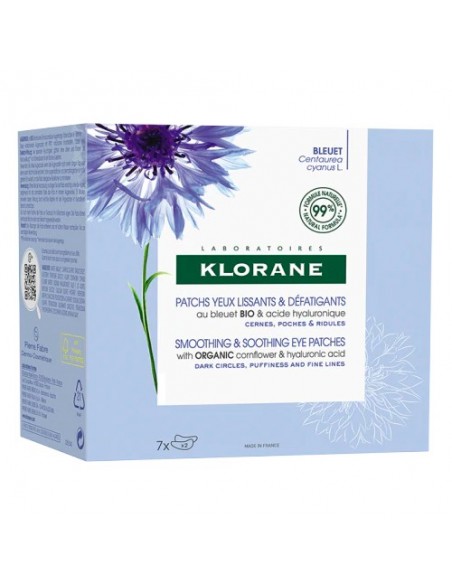 KLORANE PATCHS ALISANTES DESFATIGANTES AL ACIANO