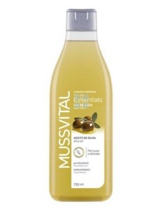 MUSSVITAL ESSENTIALS GEL BAÑO ACEITE DE OLIVA 75