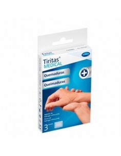 TIRITAS MEDICAL QUEMADURAS 4.5 X 6.5 CM 3 UNIDAD