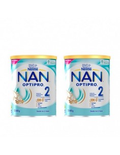 NAN OPTIPRO 2 2 X 800 G (2a UN 50%) 10 AÑOS NAN