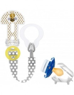 BROCHE PARA CHUPETE Y CUBIERTA DE PROTECCION MAM