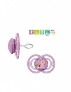 MAM CHUPETE SILICONA PERFECT + 6 M ROSA