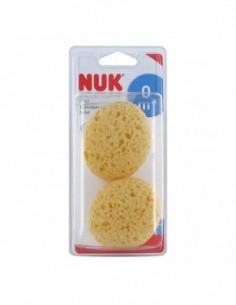 NUK ESPONJA VEGETAL BEBE 100 % 2 U