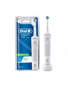 CEPILLO ELECTRICO RECARGABLE ORAL-B VITAL BLANC