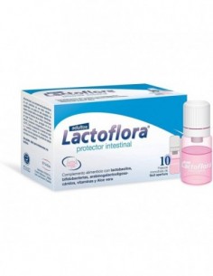 LACTOFLORA PROTECTOR INTESTINAL ADULTO 10 FRASCO