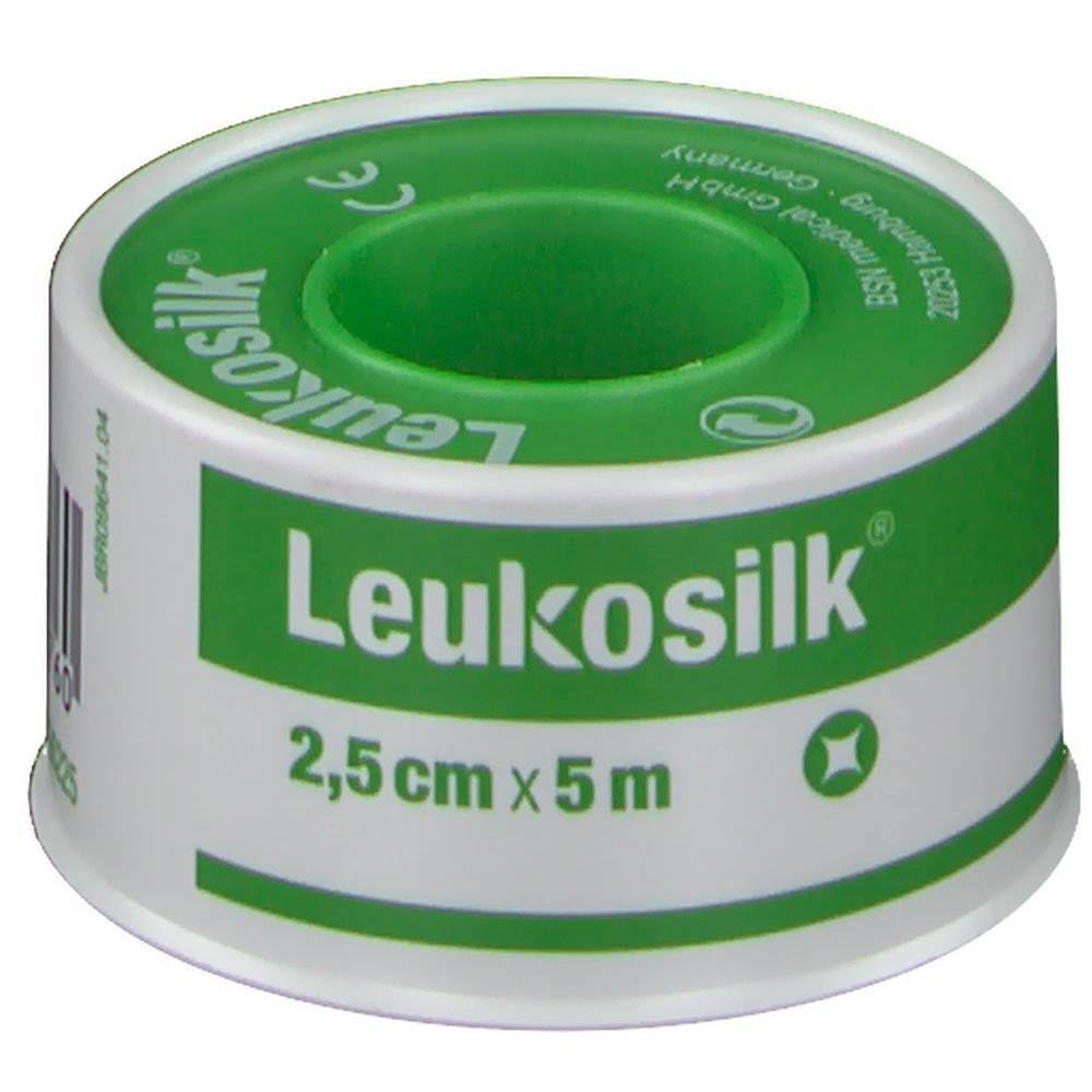 leukosilk esparadrapos 25cmx5m 1 unidades
