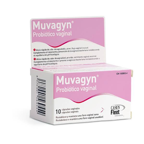 muvagyn probiotico vaginal 10 caps