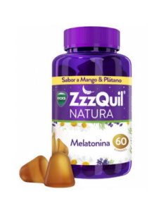 ZZZQUIL MELATONINA MANGO & PLATANO 60 GOMINOLAS