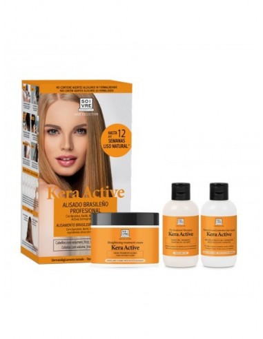 SOIVRE COSMETICS KIT ALISADO BRASILEÑO KERA ACTI
