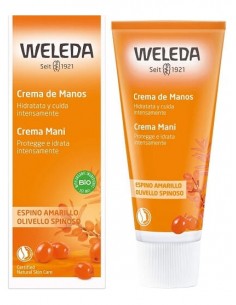WELEDA CREMA DE MANOS DE ESPINO AMARILLO