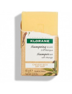 KLORANE CHAMPU SOLIDO AL MANGO 80 G