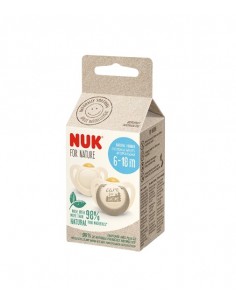 CHUPETE LATEX NUK NATURE 6 - 18 MESES 2 UNIDADES