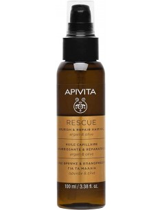 APIVITA RESCUE HAIR OIL ARGAN & OLIVA