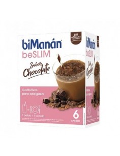 BIMANAN BESLIM BATIDO CHOCOLATE 6 SOBRES