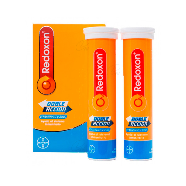 Redoxon doble Accion 30 Comprimidos Efervescentes Naranja