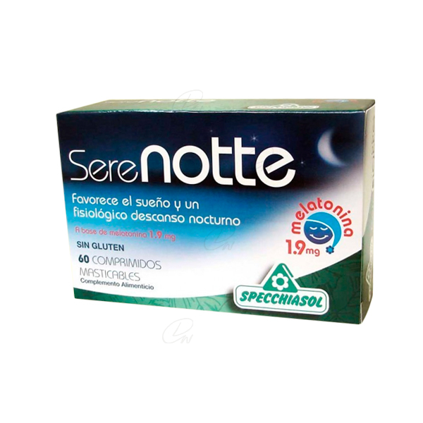SERENOTTE MELATONINA 60 COMP