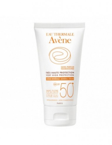AVENE SOLAR CREMA MINERAL SPF 50+ S/PERFUME 50 M