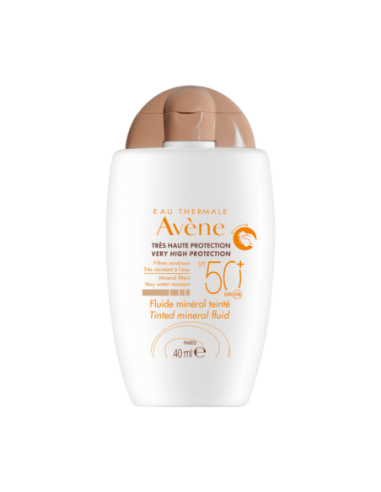 AVENE SOLAR FLUIDO MINERAL SPF 50+ COLOR 40 ML