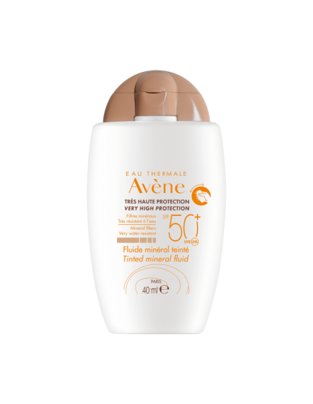 AVENE SOLAR FLUIDO MINERAL SPF 50+ COLOR 40 ML