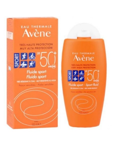 AVENE SOLAR FLUIDO SPORT 50+ 100 ML