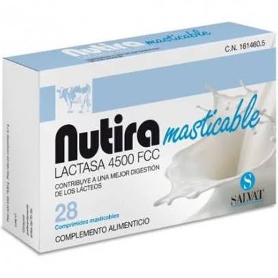 nutira lactasa masticable 28 comprimidos